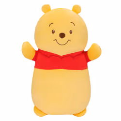 Squishmallows Disney Original 10-Inch Winnie The Pooh HugMees - Medium-Sized Ultrasoft Official Jazwares Plush