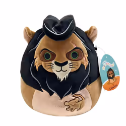 SQDI00550 Original 8-Inch Scar Disney Plush, Multicolour