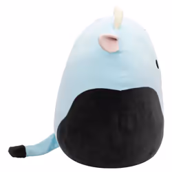 Squishmallow 20in Cillian Black and Blue Cow
