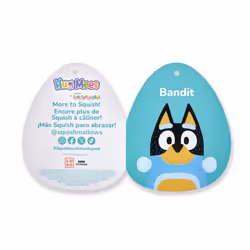 Squishmallows Original Bluey 10-Inch Bandit HugMees - Medium-Sized Ultrasoft Official Jazwares Plush