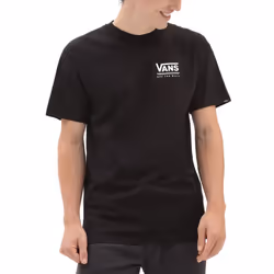 Vans Mens Orbiter Crew Neck Short Sleeve T-Shirt Top Tee - S, Black