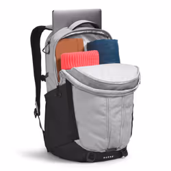 THE NORTH FACE Surge Commuter Laptop Backpack  Meld Grey Dark HeatherTNF Black  One Size