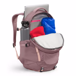 THE NORTH FACE Womens Recon Everyday Laptop Backpack  Fawn GreyPink Moss  One Size
