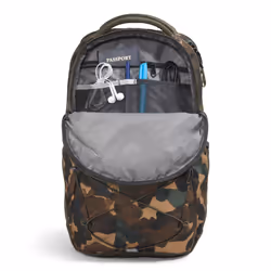 THE NORTH FACE Jester Everyday Laptop Backpack  Utility Brown Camo Texture Print/New Taupe Green  One Size
