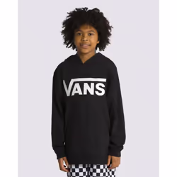 Vans Classic Kids Pullover Hoodie Black - Large