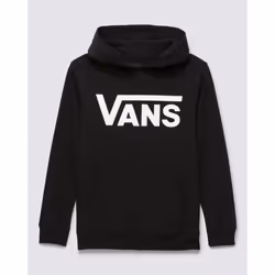 Vans Classic Kids Pullover Hoodie Black - Small
