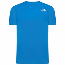 The North Face Mens Small Box Logo T-Shirts - Blue, Small