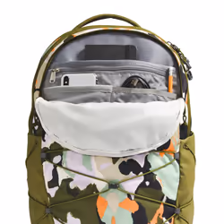 THE NORTH FACE Women's Borealis Commuter Laptop Backpack  Forest Olive Grounded Floral Print/Forest Olive  One Size