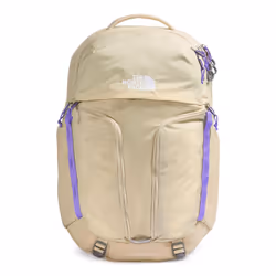 THE NORTH FACE Women's Surge Commuter Laptop Backpack  Gravel/Optic Violet  One Size