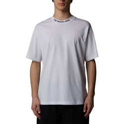 The North Face Mens T Shirts Zumu Short Sleeve - White, XL