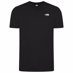 The North Face Patch Logo Men's T-Shirt - Black, Large