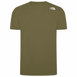 The North Face Patch Logo Men's T-Shirt - Green, Large
