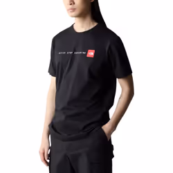 The North Face Men's Never Stop Exploring T-Shirts - Black, Medium