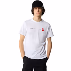 The North Face Men's Never Stop Exploring T-Shirts - White, X-Large