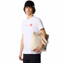 The North Face Men's Never Stop Exploring T-Shirts - White, X-Large