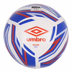 Umbro Sala Pro DPS Futsal Ball  White/Royal/Red  Size 4