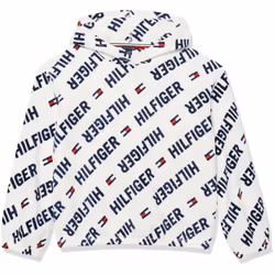 Tommy Hilfiger Girls' Sport Popover Hoodie  Super Soft Fleece Material