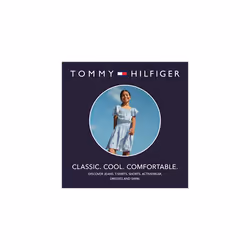 Tommy Hilfiger Girls' Big Long Sleeve Quarter-Zip Fleece Pullover Swea