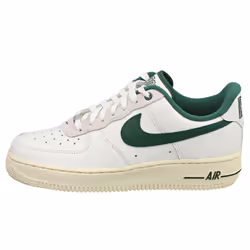 Nike Air Force 1 07 Womens Fashion Trainers in White Green - 3 UK