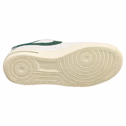 Nike Air Force 1 07 Womens Fashion Trainers in White Green - 3 UK