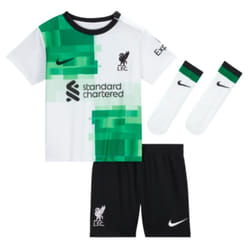 2023-2024 Liverpool Away Little Boys Mini Kit - SB