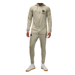 2023-2024 PSG Hooded Strike Tracksuit (Stone) - XXL