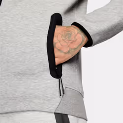 Nike Sportswear Tech Fleece Windrunner Mens Size- Medium Dark Grey Hea