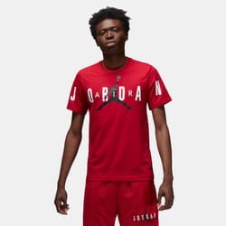 Nike Jordan Air Stretch T Shirt Mens Sports Tee - Red, S