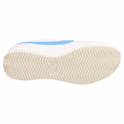 Nike Cortez Womens Casual Trainers in White Blue - 3 UK