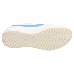 Nike Cortez Womens Casual Trainers in White Blue - 5