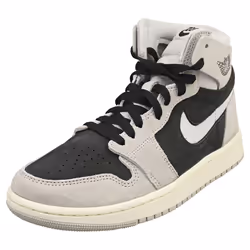 Nike Air Jordan 1 Zm Air Womens Fashion Trainers in Grey Black - 3.5