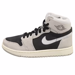Nike Air Jordan 1 Zm Air Womens Fashion Trainers in Grey Black - 3.5