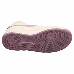 Nike Af1 Sculpt Womens Fashion Trainers in Ivory Fuchsia - 5