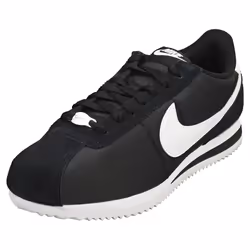 Nike Cortez Womens Casual Trainers in Black White - 3.5 UK