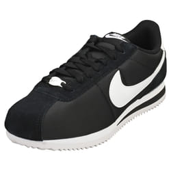 Nike Cortez Womens Casual Trainers in Black White - 3.5 UK