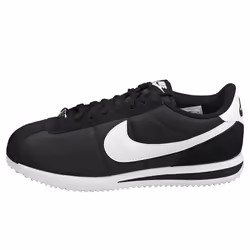 Nike Cortez Womens Casual Trainers in Black White - 3.5 UK