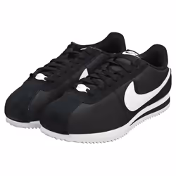 Nike Cortez Womens Casual Trainers in Black White - 5.5 - Additional view 5
