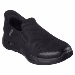 Skechers Men's Gowalk Arch Fit Slip-Ins-Athletic Slip-On Casual Walking Shoes with Air-Cooled Foam Sneaker  Black  9
