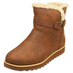 Skechers Keepsakes 2.0 Vegan Womens Classic Boots in Chocolate - 6