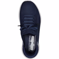 ) Skechers Ultra Flex 3.0 Brilliant Path Textile Women's Navy Trainers - Blue, 3 (Adults'