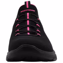 Skechers Sport Women's Summits Sneaker  Black/Fuchsia  8 W