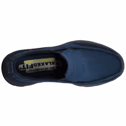 Skechers Men's Superior Milford Slip-On Loafer  Navy/Black  9.5 M US