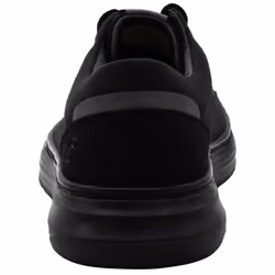 Skechers Men's Moreno Canvas Oxford Shoe  Black/Black  13 W US