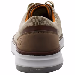 Skechers Men's Moreno Canvas Oxford Shoe  Stone  10 Wide