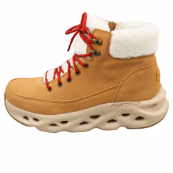 Skechers Go Swirl Tech Womens Fashion Boots in Chestnut - 7