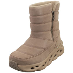 Skechers Go Swirl Tech Womens Ankle Boots in Dark Taupe - 7