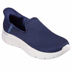 Skechers Women's Hands Free Slip-Ins Go Walk Flex-Relish Sneaker  Navy  6.5