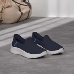 Skechers Women's Hands Free Slip-Ins Go Walk Flex-Relish Sneaker  Navy  12