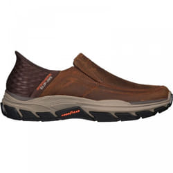 Respected Elgin | Dark Brown | Mens Slip Ins Shoes