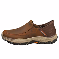 Skechers Slip-ins Respected Mens Slip On Shoes in Dark Brown - 11